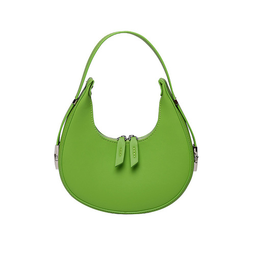 Popular bags for women  new Korean style fashion solid color retro single shoulder armpit bag simple western style hand bag