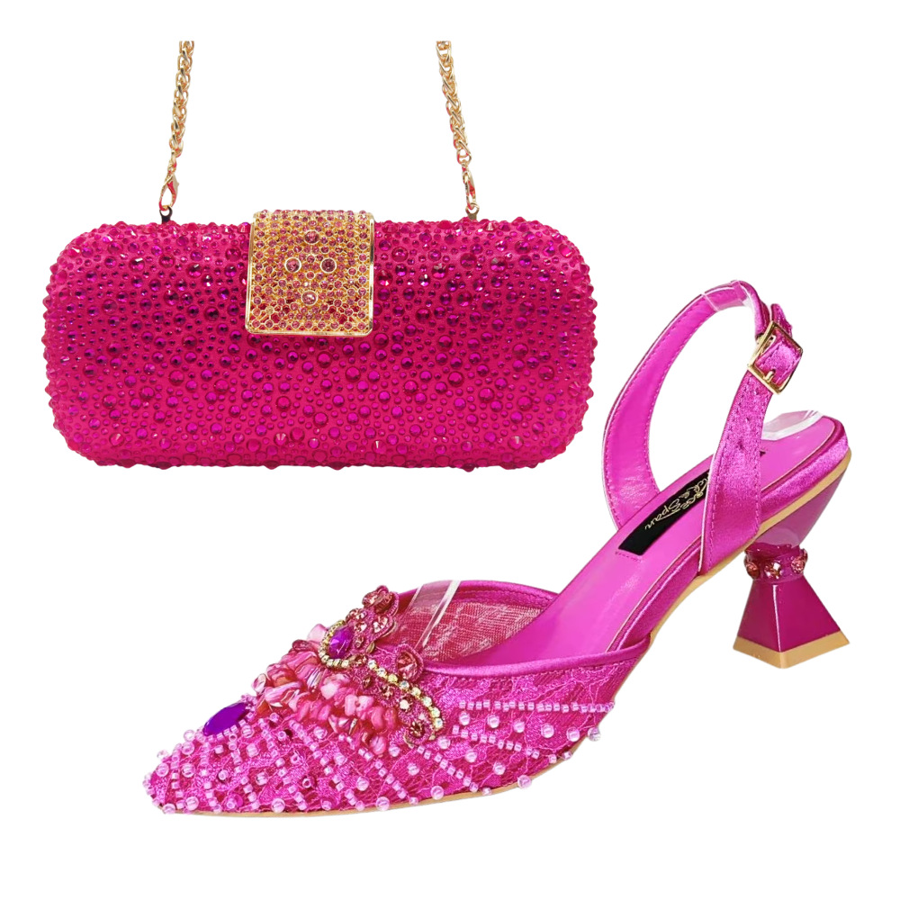 Sandali stiletto con strass da donna eleganti a punta sfilata_voghion.com