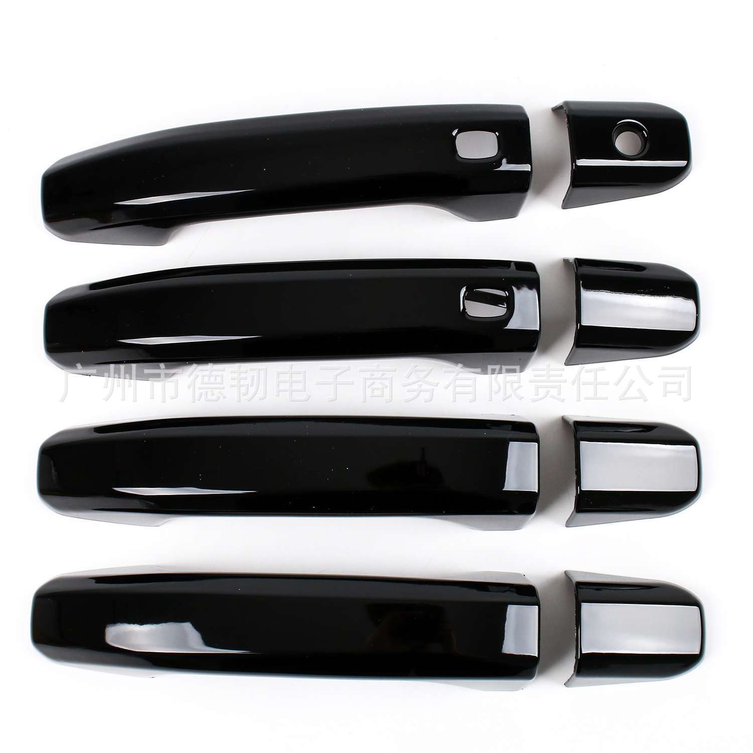 Suitable for 14-20 Silverado Surode bright black handle stickers GMC Sierra door handle decoration