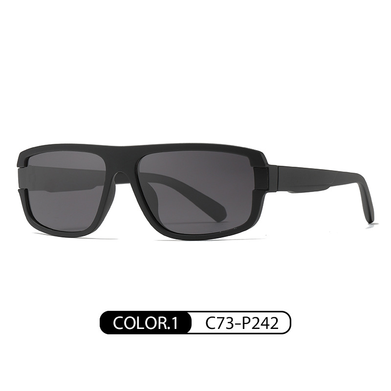 Gafas de sol polarizadas de moda europea y americana gafas de sol de marca de moda coloridas de los hombres TR7536 conductor conducción gafas de sol antideslumbrantes