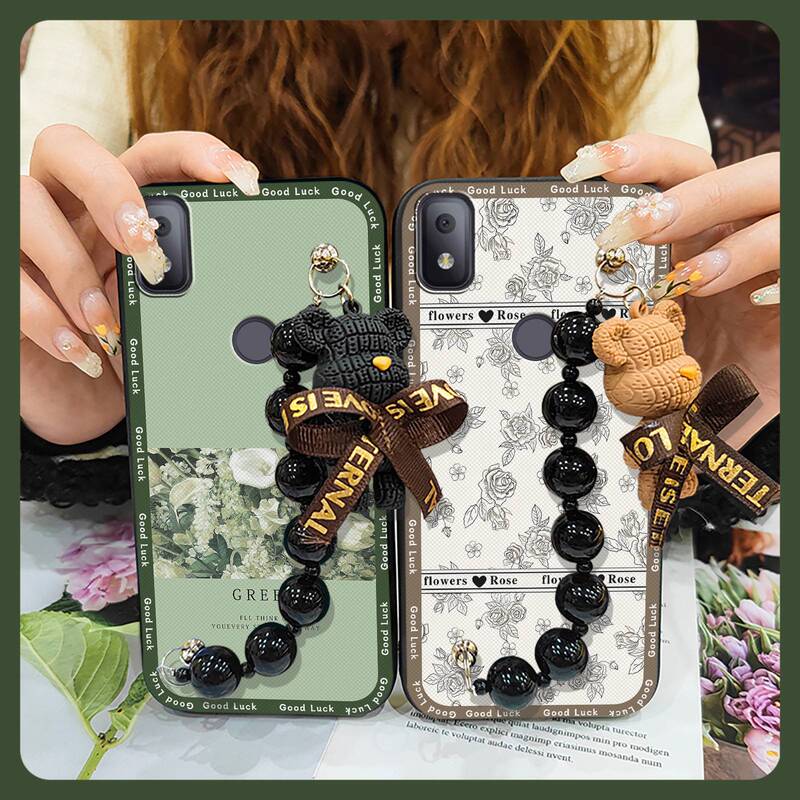 Suitable for TCL Mobile Phone Case Couple Personalized Cartoon New Liquid Silicone Heat Dissipation Youth Creative Men's and Women's Style