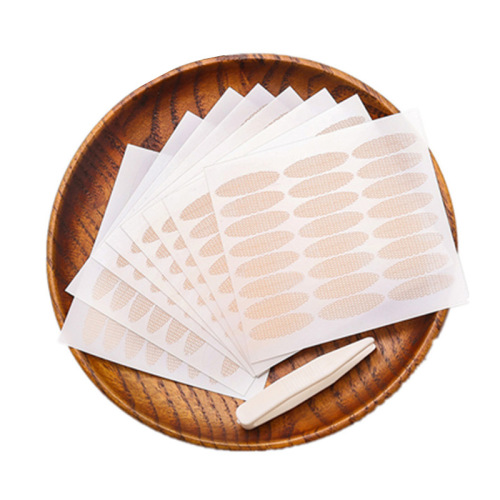 Adhere to water lace double eyelid patch wholesale invisible mesh natural eye patch olive glue-free long-lasting styling