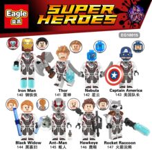 【一件代发】EG18015积木人仔超级英雄系列拼装积木儿童玩具