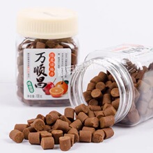 万顺昌薄荷老梅丹100g/瓶 怀旧零食蜂蜜柚子丹老鼠屎盐津枣话梅丹