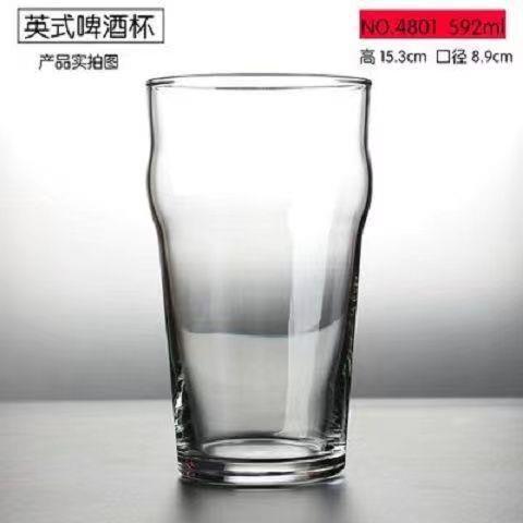 Libby Glass Beer Cup Bar Copa de pintas IPA británica Copa de cerveza artesanal Taberna casera Copa de cerveza de trigo