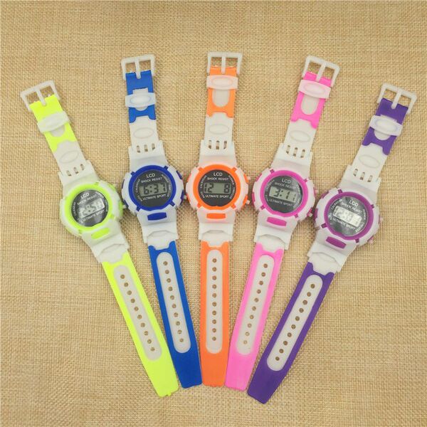 Children's cartoon electronic watch for boys and girls