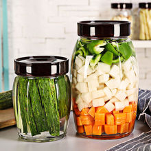 玻璃密封罐食品级防潮瓶子储物罐咸菜蜂蜜泡菜坛子调料瓶厨房用品