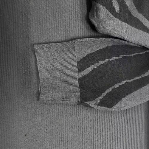Sweatshirts for Autumn and Winter, Unisex Knit Sweaters, Personalized Streetwear, Round Neck Sweaters for Women
