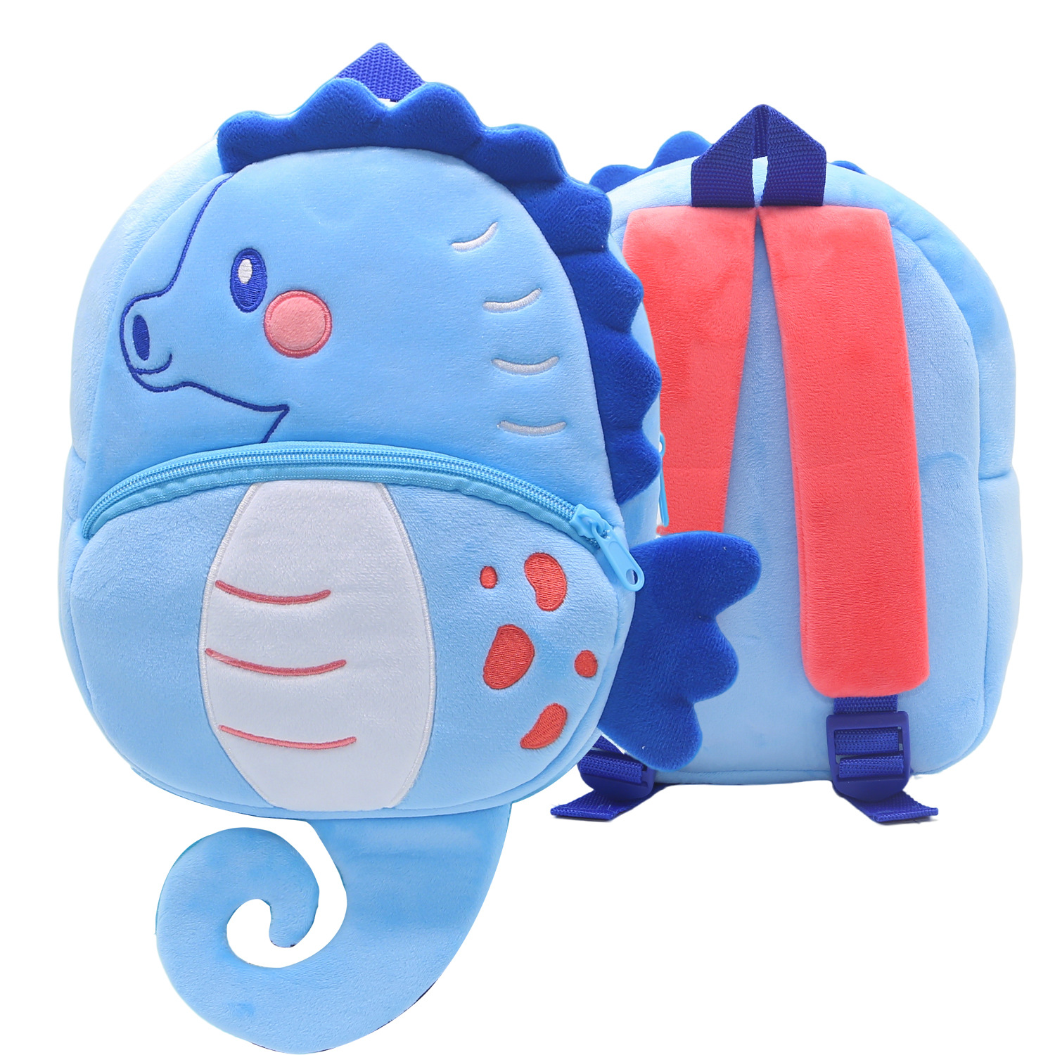 Lindo Internet celebridad Zoo de dibujos animados Mochila de Felpa bolsa de los niños mochila directo de fábrica bolsa de la escuela