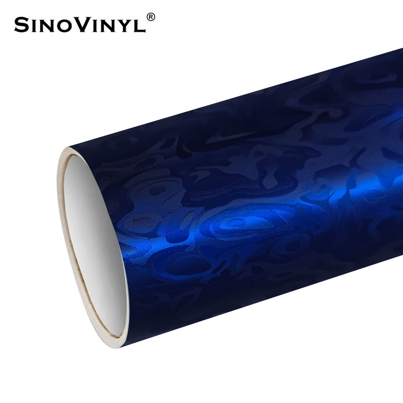 PET de alta definición galvanizado cosmic estriado de fibra de carbono espejo retrovisor decoración pegatinas de película de cambio de color de automóvil pegatinas de película de cuerpo