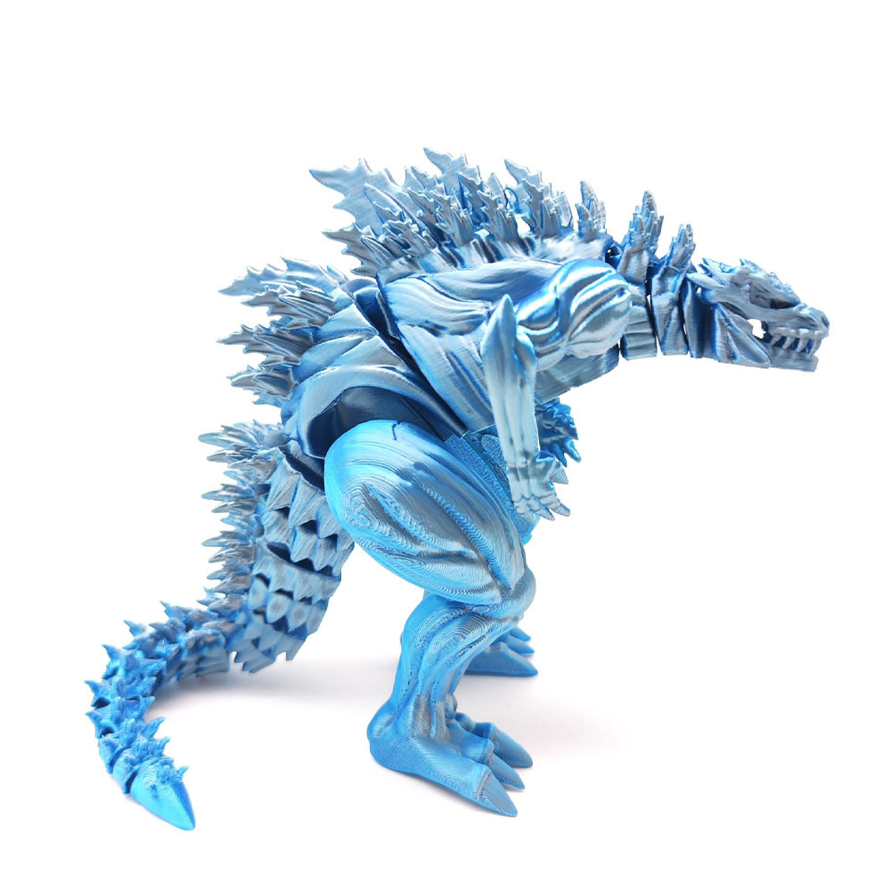 Toy, movable monster, minifigure, 3D