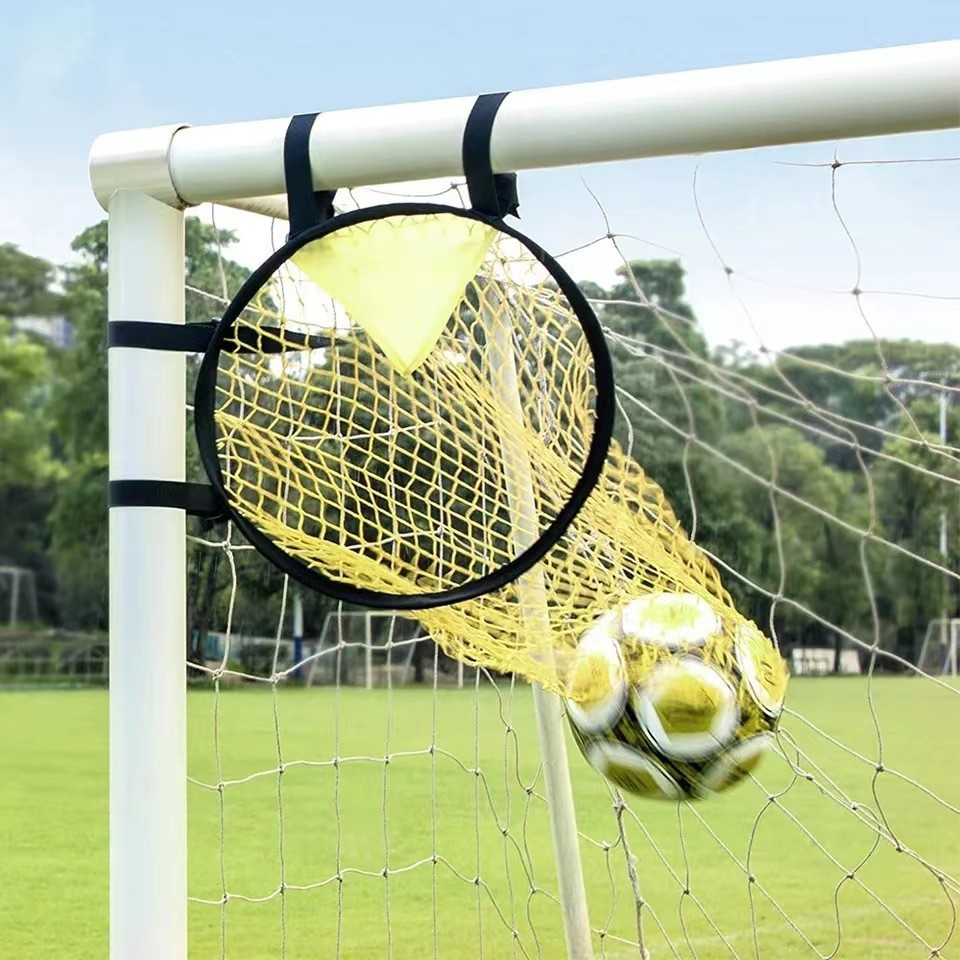 Football Goal Target Net Training Aid for Positioning and Target Practice, World Cup Football Training