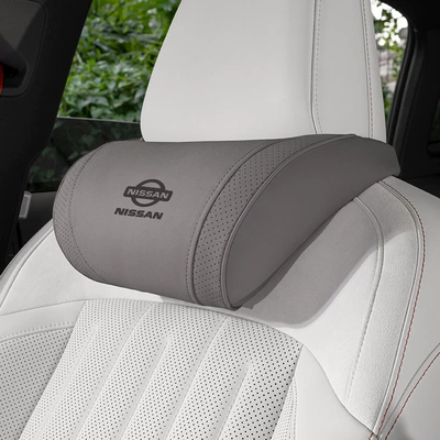 Neck Pillows, Back Cushions, Car – Headrest - small-k-velvet-meteorite-gray-nissan-headrest-1-piece