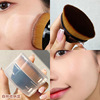 Handheld foundation, brushless light and thin makeup primer, soft brush, storage box, internet celebrity