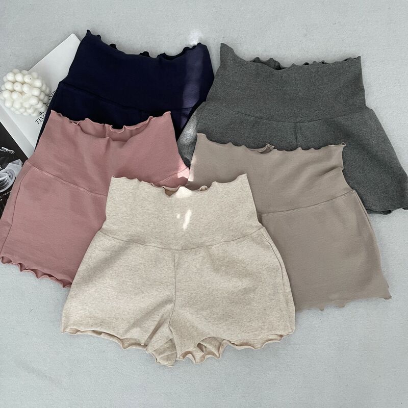 Ballet Ear-Trim High-Waist Shorts Ballet Ear-Trim High-Waist Shorts