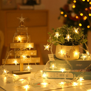 Led Star Lights, Starry Sky String Lights, Battery Box, Small Christmas Room Decorations, Internet-Famous Ins-Style Decorations, Bulk Wholesale of Colorful Lights
