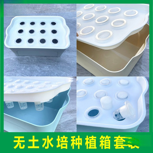 設備無土栽培陽台種菜箱機家庭花卉室內蔬菜水培種植教學種菜花盆