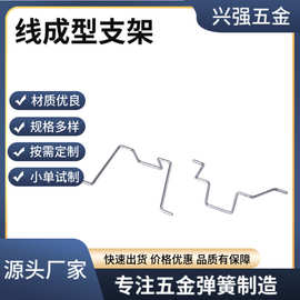 厂家定 制多款不锈钢线成型精钢丝折弯加工异形弹簧五金配件支架