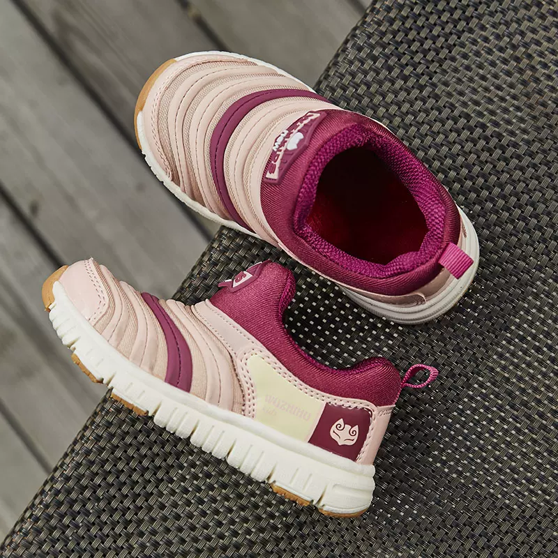 PLUS春秋夏季儿童毛毛虫童鞋女宝宝学步鞋单鞋男童运动鞋透气软底