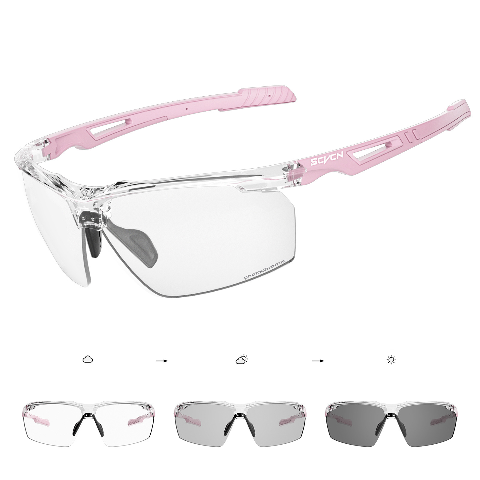 Gafas Polarizadas Deportivas TR90 con Protección UV para Ciclismo y Pesca