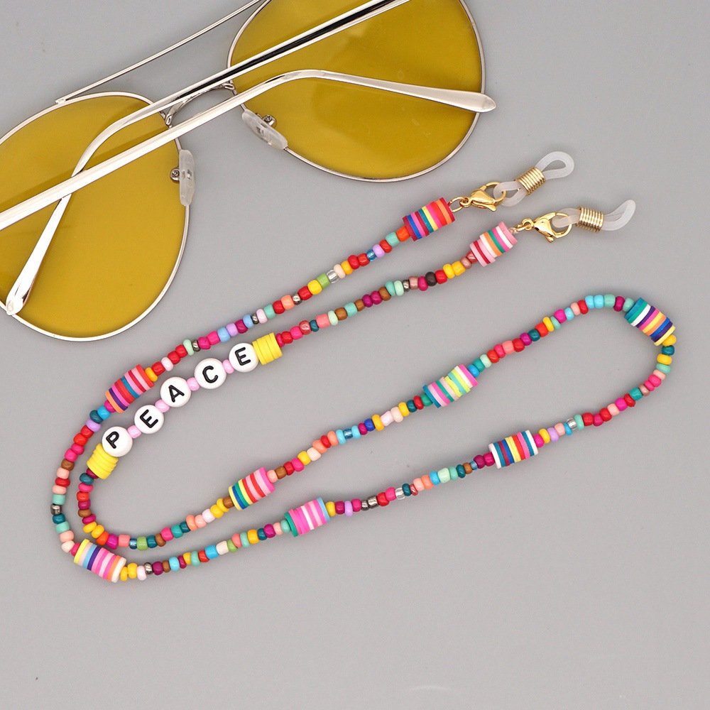 Multifunctional Beaded Non-slip Glasses Chain display picture 6