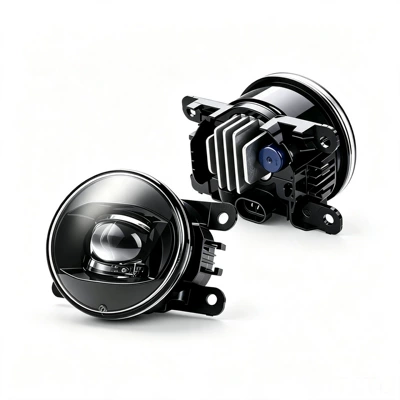 LED fog lights compatible with Mitsubishi Outlander and Lincoln Navigator 2005-2016, original car replacement, 1 pair