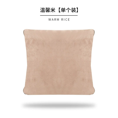 Car pillow quilt waist rest Waist support - beige-single-4040
