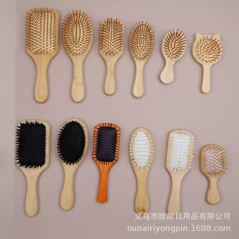 气垫梳子木梳气囊按摩梳女士专用头部经络梳家用跨境热销美发梳