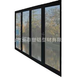 外贸铝合金门窗出口非洲 澳洲 铝合金门 隔热隔音非断桥平开窗