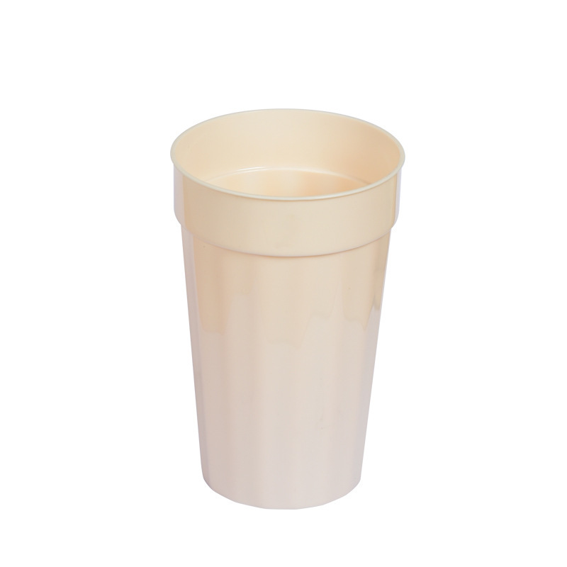 Taza de agua de plástico personalizada pp taza cuadrada duradera taza de color taza de jugo taza de cepillo de dientes taza moderna simple al aire libre