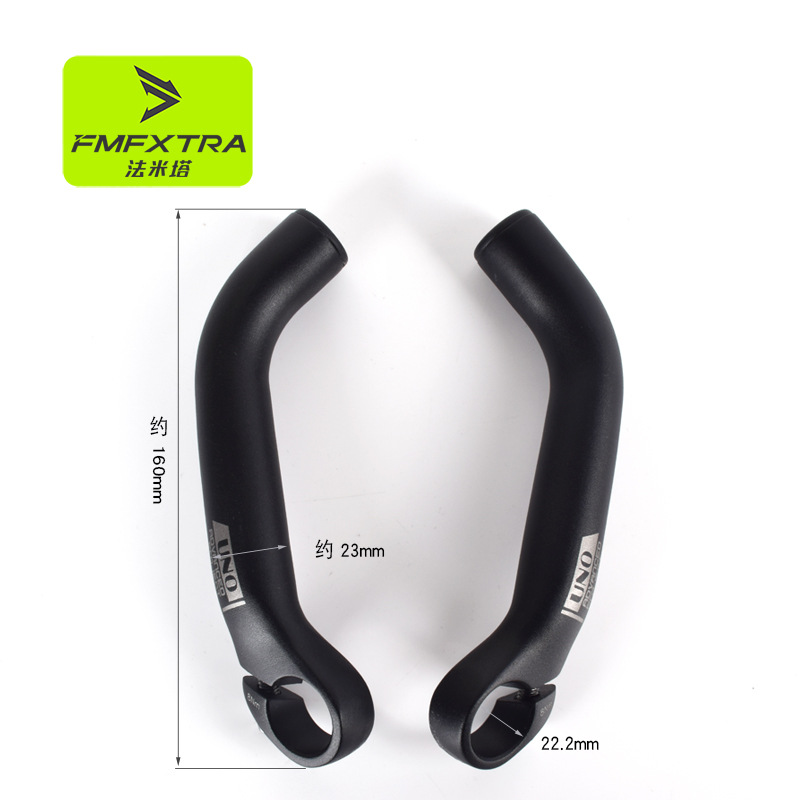 UNO bicicleta mango auxiliar mango cuerno mango alargado mango de descanso integrado accesorios de equipo de mango de cuerno forjado transfronterizo