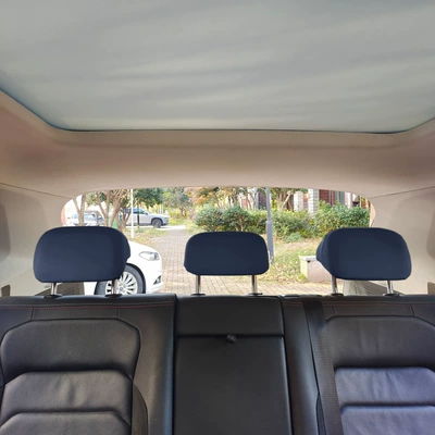 Sürətlər qutusu və əl tormozu başlıqları seat headrest cover stretch cloth - 1-dark-blue-rear-of-general-purpose-model