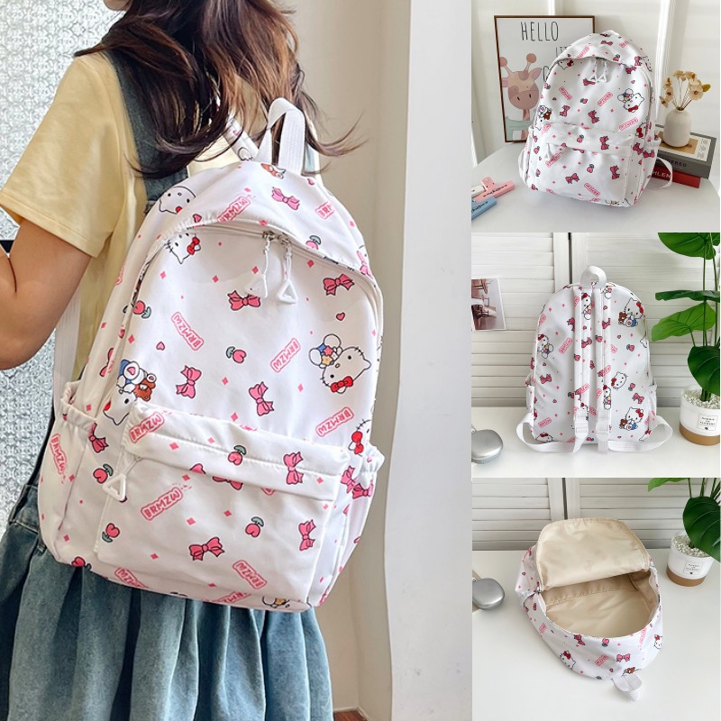 Bolsas escolares de estilo nuevo al por mayor para hombres y mujeres, estudiantes de secundaria y preparatoria, mochilas de gran capacidad para viajes de ocio, mochilas al aire libre