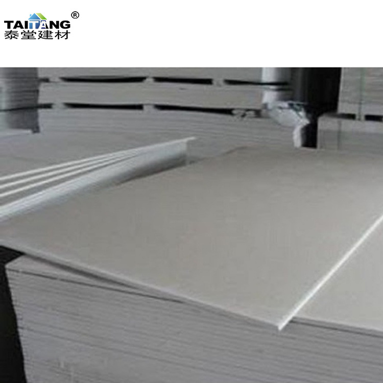 AS/NZS 2588:2018 exportación Fiji 12mm de material de techo de placa de yeso ignífugo drywall