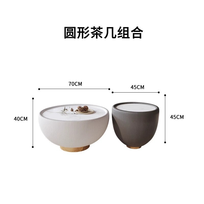 弧形沙发奶油风客厅小户型美容院休息区洽谈接待酒店大堂网红民宿|undefined