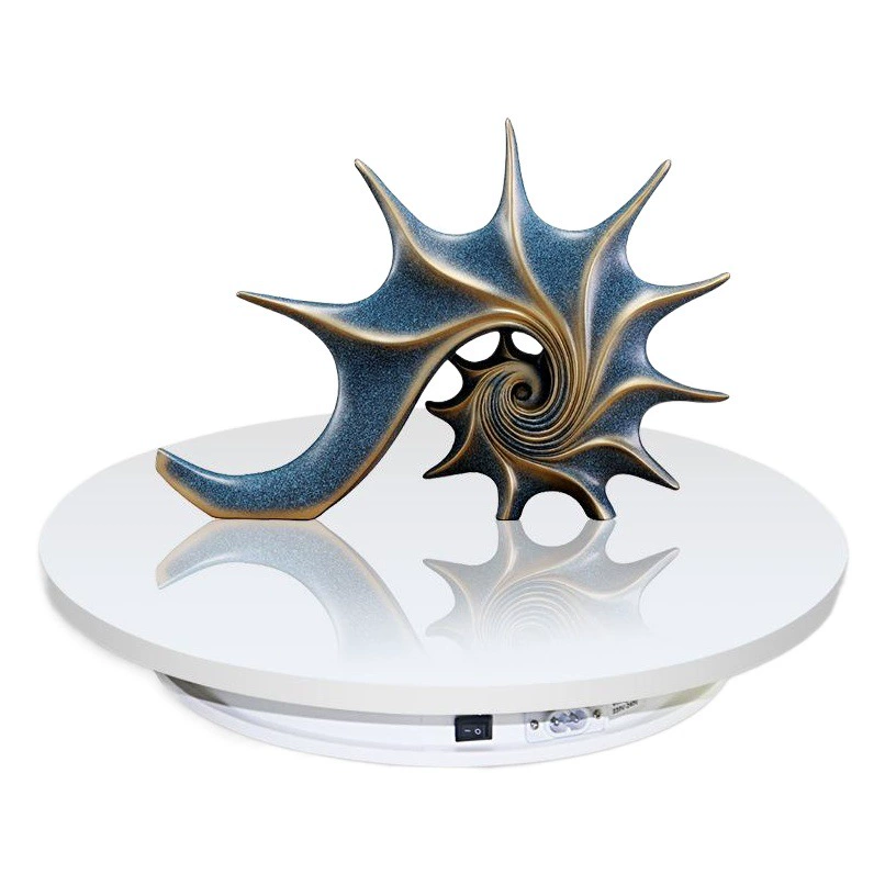 Вращающийся стол King Photography Электрический поворотный стол Вращающаяся подставка для съемки Реквизит для прямой трансляции Фон для спортивной камеры Аксессуары для мобильных телефонов