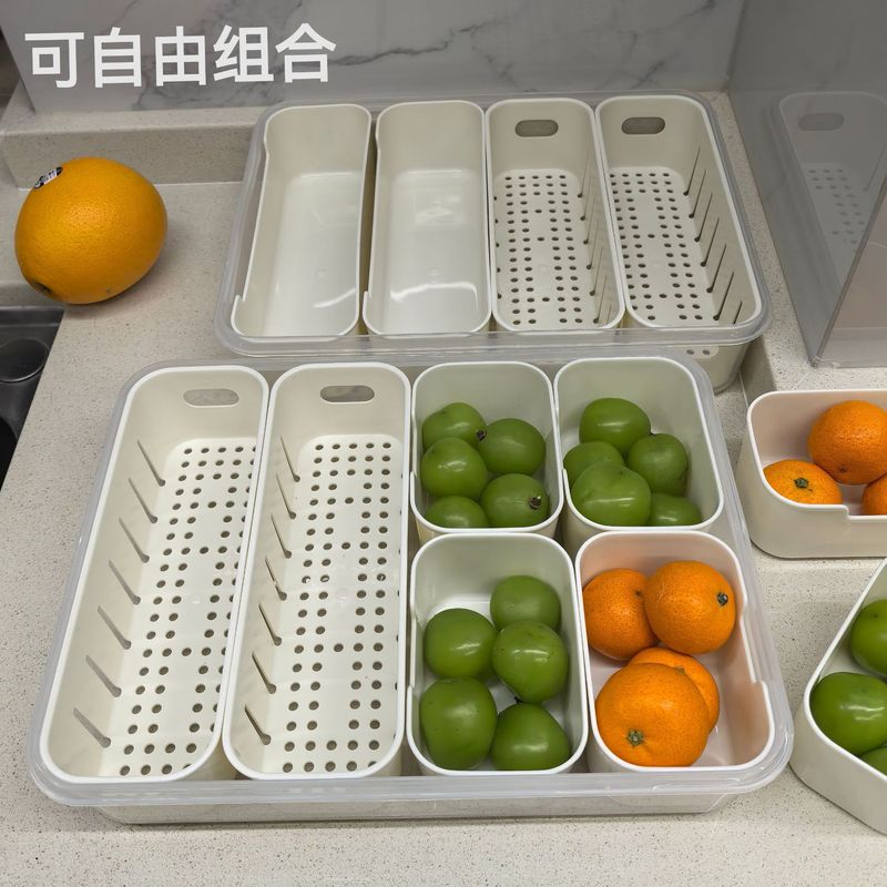 高温耐性 8 コンパートメントフルーツサラダ包装ポータブル密封調味料ボックス蓋付き食品保存食器洗い機対応|undefined