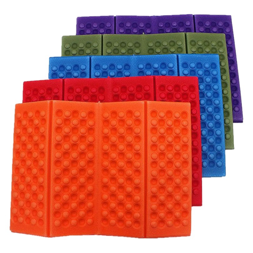 Suministros al aire libre XPe espuma cuatro veces plegable cojín de espuma impermeable y fresco portátil a prueba de humedad picnic Mat Butt pad