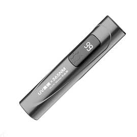 紫外线灯手电筒365nm验钞灯荧光剂便携led紫光灯紫外线照射灯检测