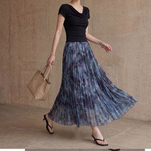 �����OӋ��ˮīӡ���W��ȹŮ�紺�¿�r�аٴ��ճ�ͨ�ڴ�[����ȹ