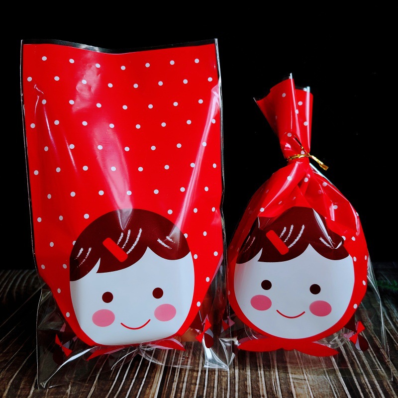 1319CM红色小女孩平口机封袋 1_副本