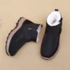 With velcro, black