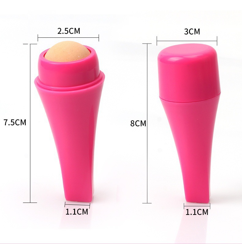 Mini volcanic oil suction ball shrinking pores cleaning facial optoeor oil absorbing ball suction rod beauty instrument