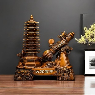 Nine-Story Wenchang Tower Pen Holder Ornaments as Gifts for Children to Start School Thirteen-Story Wenchang Tower Study Room Decoration Desk Placement