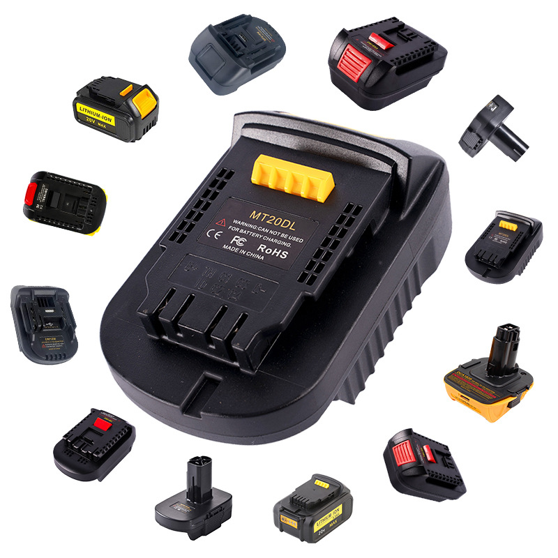 适用于品牌锂电池18v-20vMT BSL MIL DM DL GL RL SNAP MAN转换器