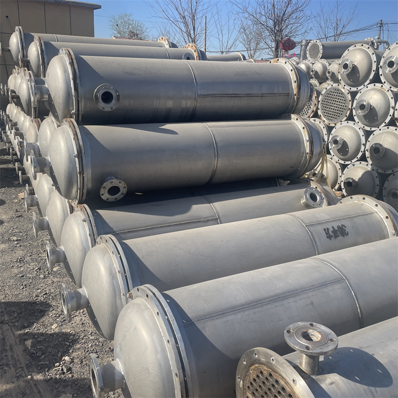 处理二手冷凝器  列管式真空换热设备  化工常压式换热设备