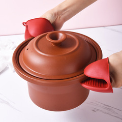 Thickened stainless steel bowl clamp, plate lifter, plate clamp set, practical kitchen gift points redeemable for insurance gifts