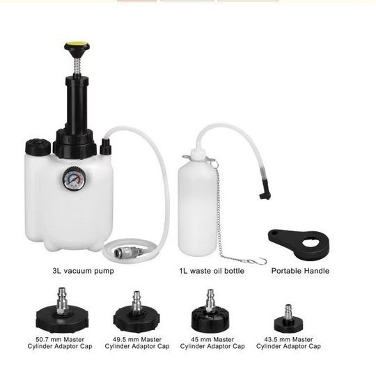 Upgraded 3L brake oil brake oil replacement pot car replacement machine car brake oil replacement machine pneumatic automatic