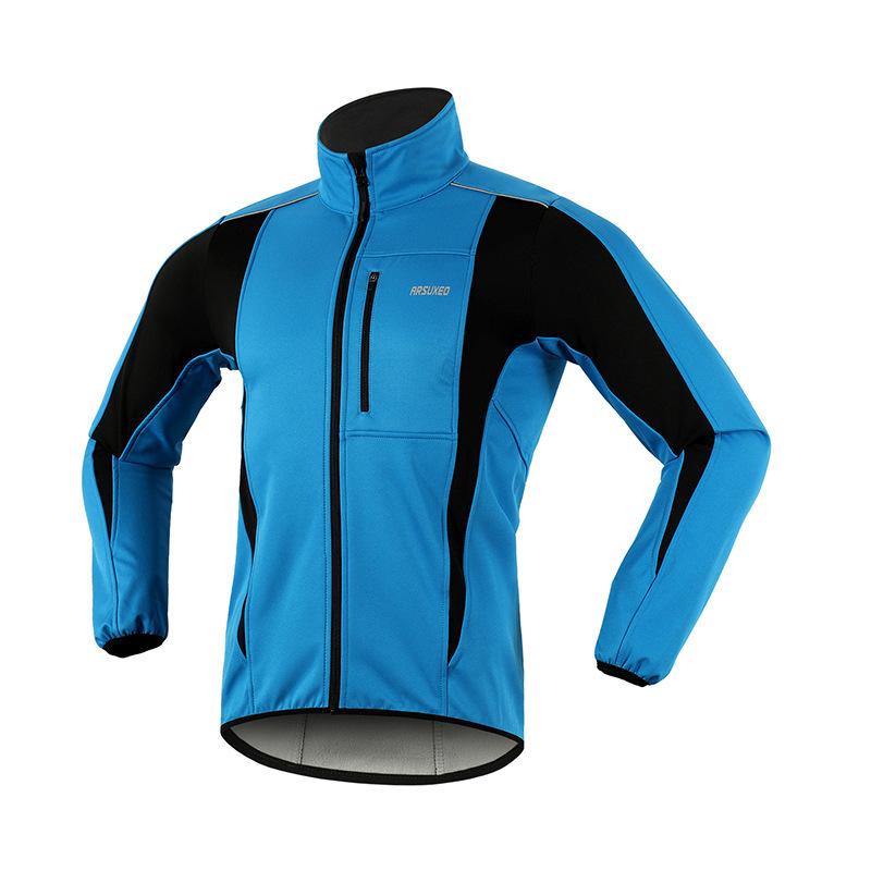 Winter Windproof and Rainproof Fleece Warm Three-Layer Cycling Jacket K Men's Winter Windproof and Rainproof Fleece Warm Three-Layer Cycling Jacket K Men's