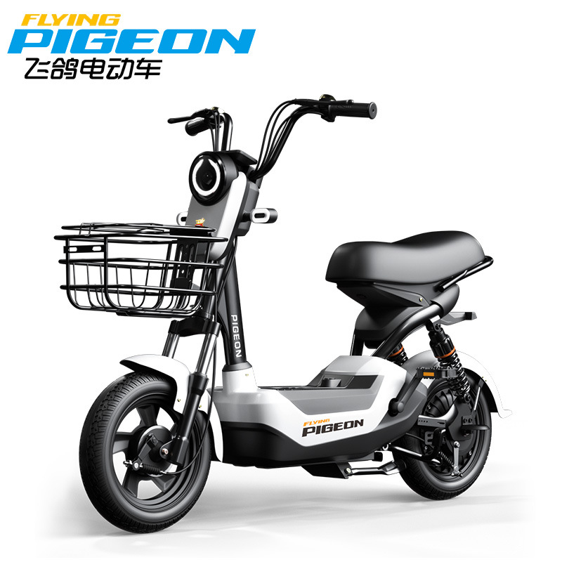 Flying Pigeon coche eléctrico de larga distancia corriendo rey motocicleta eléctrica batería de litio batería coche 60V Yadi misma motocicleta eléctrica Doble amortiguador